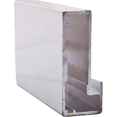 Профиль алюминиевый для рамочных фасадов Z-4 серебро (L-6000) АЛЮТЕХ (0102,A00D6) - фото 1
