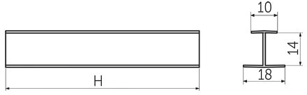 Соединение универсальное 180 к цоколю мебельному ПВХ h=120, чёрный РФ - фото 2