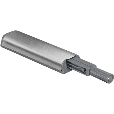 Механизм push-to-open накладной магнитный наконечник металлический корпус серый AKS - фото 1
