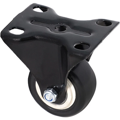 Ролик меб. DIAMOND d40 h62 прямоходящий, черный AKS - фото 1