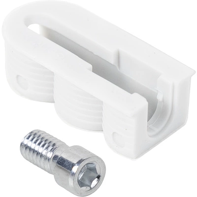 Стяжка Genifix Neo с винтом М6,0*8, белая (уп/ 100 шт) AKS - фото 3