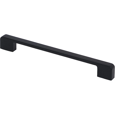 Ручка меб. скоба алюм. AK700 192 черный матовый, AKS - фото 1