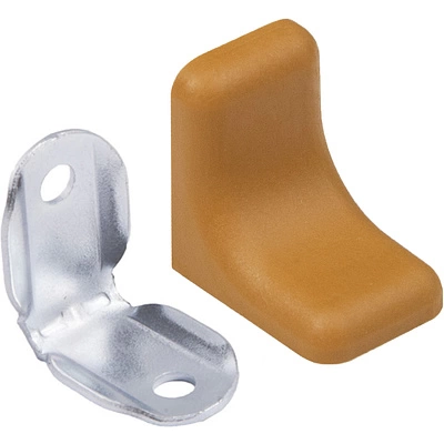 Уголок с металлической основой и пластиковой крышкой ольха 15 (уп/10шт) LUNA - фото 1