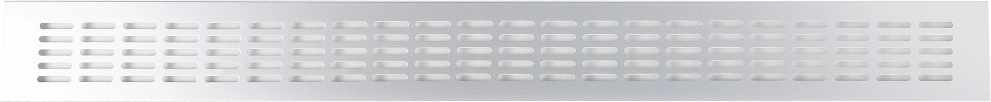 Решетка вентиляционная 800х80мм серебро алюминий AKS - фото 3