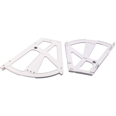 Крепление в шкаф для обуви двухрядное, белый РП - фото 1