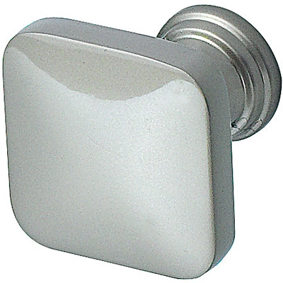 Ручка меб. кнопка мет. KNOPA инокс, AKS - фото 1