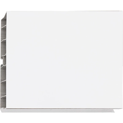 Цоколь мебельный ПВХ h=100 белый глянец L=4000мм, РФ - фото 1