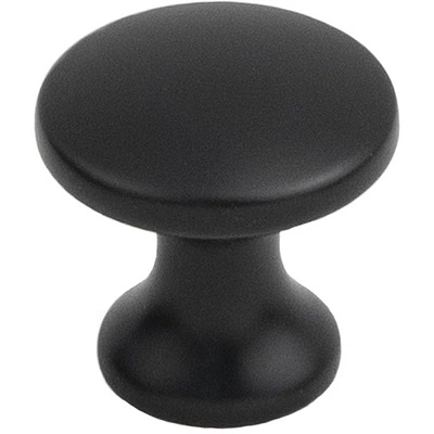 Ручка меб. кнопка мет. ONLY черный матовый, AKS - фото 1