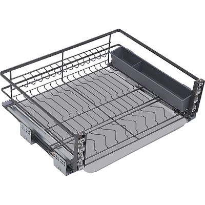 Выдвижная корзина-сушка 800 NORWIG, графит AKS - фото 1
