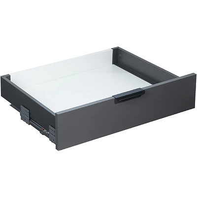Система ящиков Slimbox Evolution L-450 H=84 с доводчиком ДСП16мм графит - фото 1