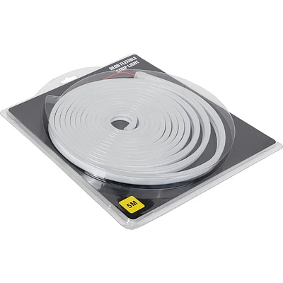 Гибкий неон - 9,6W/m, 24V, 8*16мм, 120 д/м, IP65, нейтральный белый (4000K) - 5м, AKS - фото 2