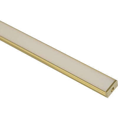 Заглушка к алюминиевому профилю SIRIUS-1407S, цвет золотой, AKS - фото 3