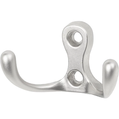 Крючок меб. двухрожковый мет. WP19 хром матовый GRIDLI - фото 1