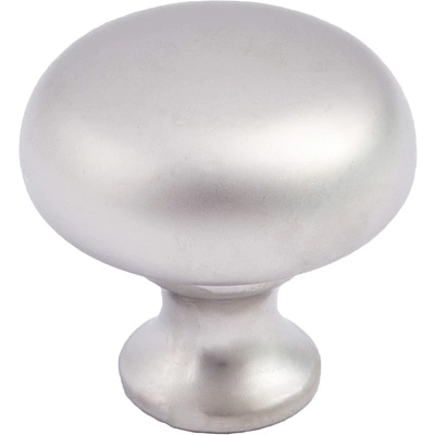 Ручка меб. кнопка мет. GP16 сатин, AKS - фото 2