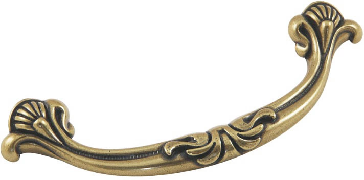 Ручка меб. скоба мет. LIRA 96 старое золото, AKS - фото 1