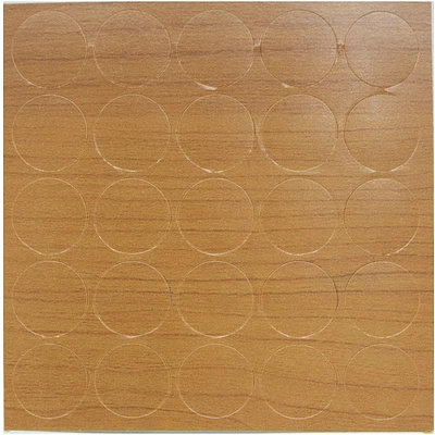 Заглушка самоприлипающая к эксцентрику ольха (20936) FOLMAG (лист-28шт.) - фото 1