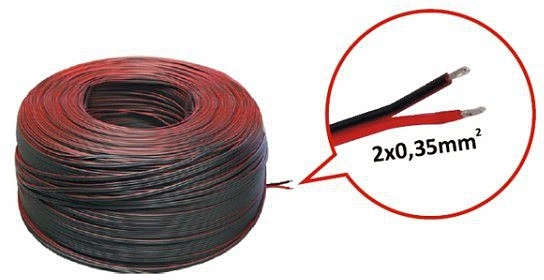 Акустический кабель 2х0,35, ЭРА - фото 1