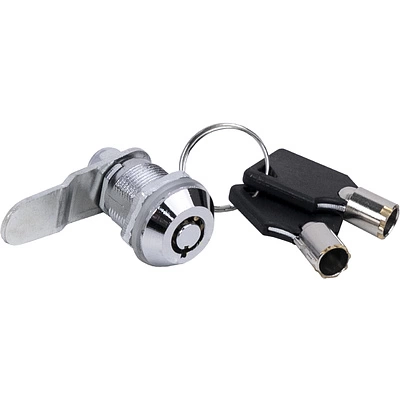 Замок для распашной двери механический 103-16 AKS с тубулярным (круглым) ключом - фото 1