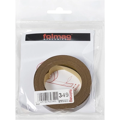 Кромка меламиновая (самоклеящаяся) орех средний (349) 18мм FOLMAG (шт.-5пог.м.) - фото 3