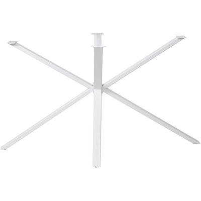 Подстолье VECTOR h714 под прямоугольную столешницу, белый муар AKS - фото 3