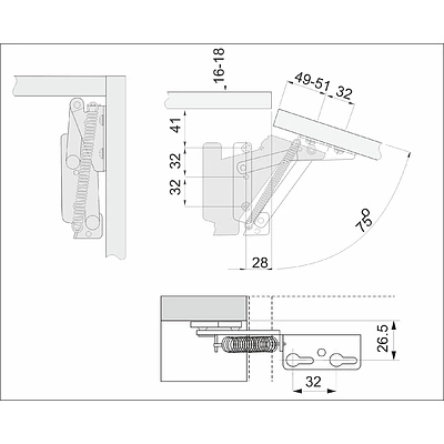 Подъемный механизм JUNIOR AKS - фото 2