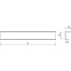 Заглушка к цоколю мебельному ПВХ h=150 белый глянец THERMOPLAST (1105) - фото 2