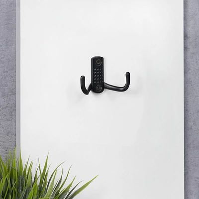 Крючок меб. двухрожковый мет. WP12 черный GRIDLI - фото 4