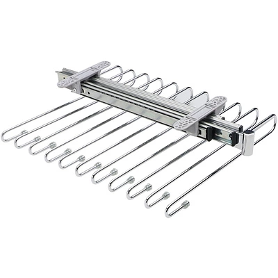 Выдвижная вешалка для брюк крепл.верх., хром GRIDLI - фото 1