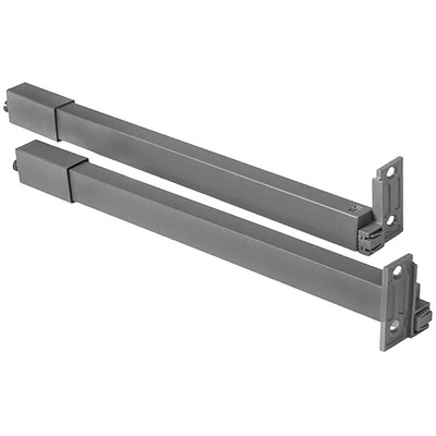 Рейлинг прямоугольный продольный Slimbox AKS L-450 графит - фото 1