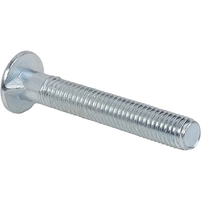 Болт с полукруглой головкой М8*60 с усом, неполн. резьба, цинк (1кг=42шт) РМЗ - фото 3