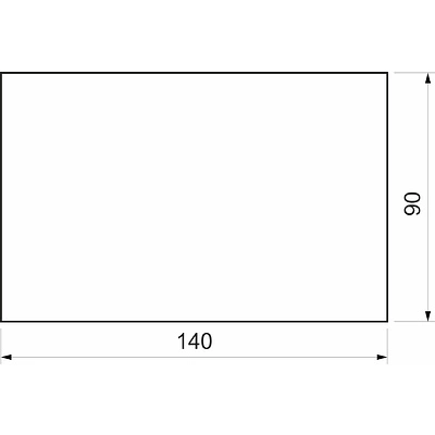 Подкладка самоприлипающая фетровая 90х140мм серая AKS - фото 2