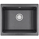 Мойка кварц, прямоугольная, 5551, 550*460мм, графит, под столешницу, Granula - фото 1