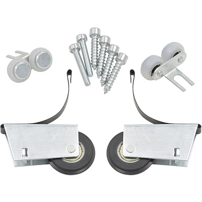 Комплект роликов SENATOR закрытый для 1 раздвижной двери AKS 60 кг усиленные - фото 1