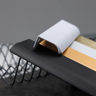 Ручка меб. накладная алюм. MONBLAN 1056/1200 черный матовый, AKS - фото 9