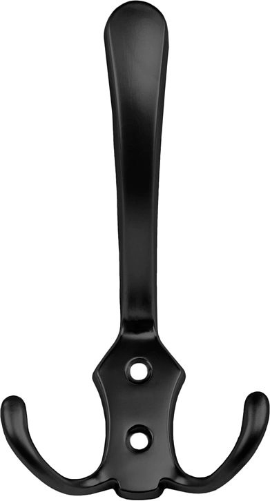 Крючок меб. трехрожковый мет. WP59 черный матовый GRIDLI - фото 1