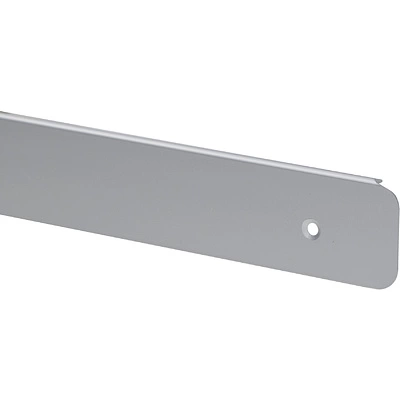Планка торцевая к столешнице 38 R8 левая алюминий AKS - фото 1