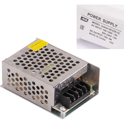 Блок питания Indoor 250W/12V, AKS - фото 8