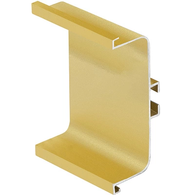 Профиль алюм. GOLA C-образный, 2.75м, матовое золото AKS - фото 1