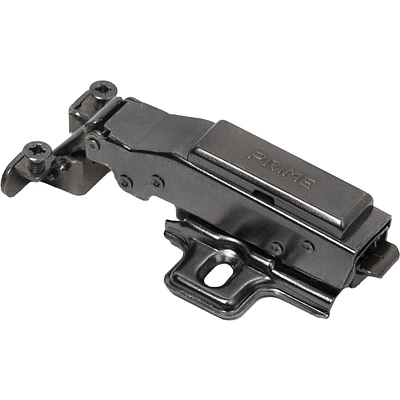 Петля д/алюм.рамки Z-1 полунакладная с доводчиком h0 clip-on PRIME by AKS черная (саморезы, заглушки) (упак. = 2 шт.) - фото 1