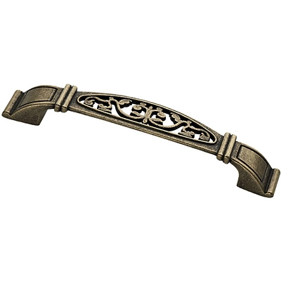 Ручка меб. скоба мет. ELIN 128 старое золото AKS - фото 1