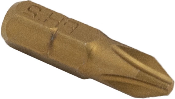 Бита 1/4 для шурупов PZ2 крестовая 25мм YATO - фото 2