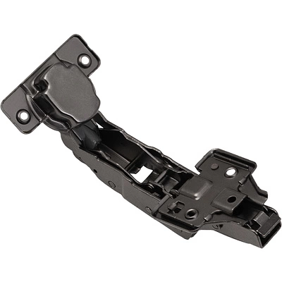 Петля 165° накладная с доводчиком 48мм h2 clip-on PRIME by AKS 3D черный никель (саморезы, заглушки) 0-е вхождение (упак. = 2 шт.) - фото 3