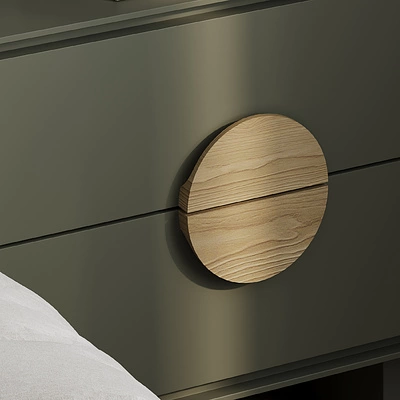 Ручка меб. скоба деревянная BONSAI 96 ясень, AKS - фото 6