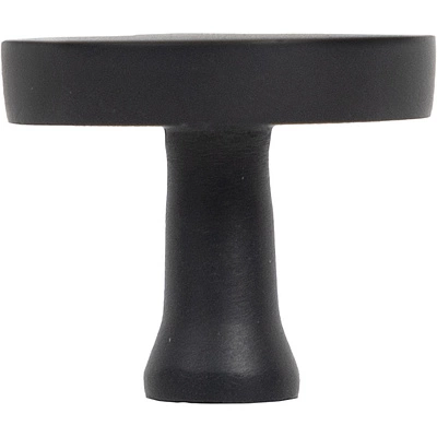 Ручка меб. кнопка мет. UNITY, черный матовый, AKS - фото 3