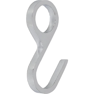 Крючок на трубу d16 несъемный хром AKS - фото 1