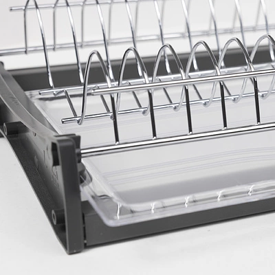 Сушка для посуды 600 HUGO с профилем, хром AKS - фото 3