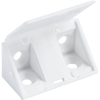 Уголок пластиковый двойной белый (уп/ 250 шт) AKS - фото 3