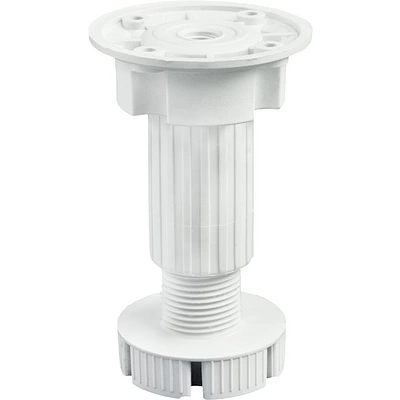 Опора кухонная пласт. h100 трехсоставная, белый (1 упак. = 280 шт.) - фото 1