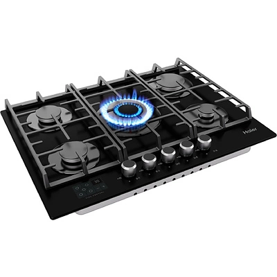 Газовая варочная панель Haier HHX-G75CWSB - фото 4