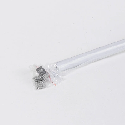 Профиль алюминиевый угловой ORION-1616C с экраном, круглый экран, цвет алюмин, 2м, AKS (в комплекте 4 заглушки и 4 крепления) - фото 4